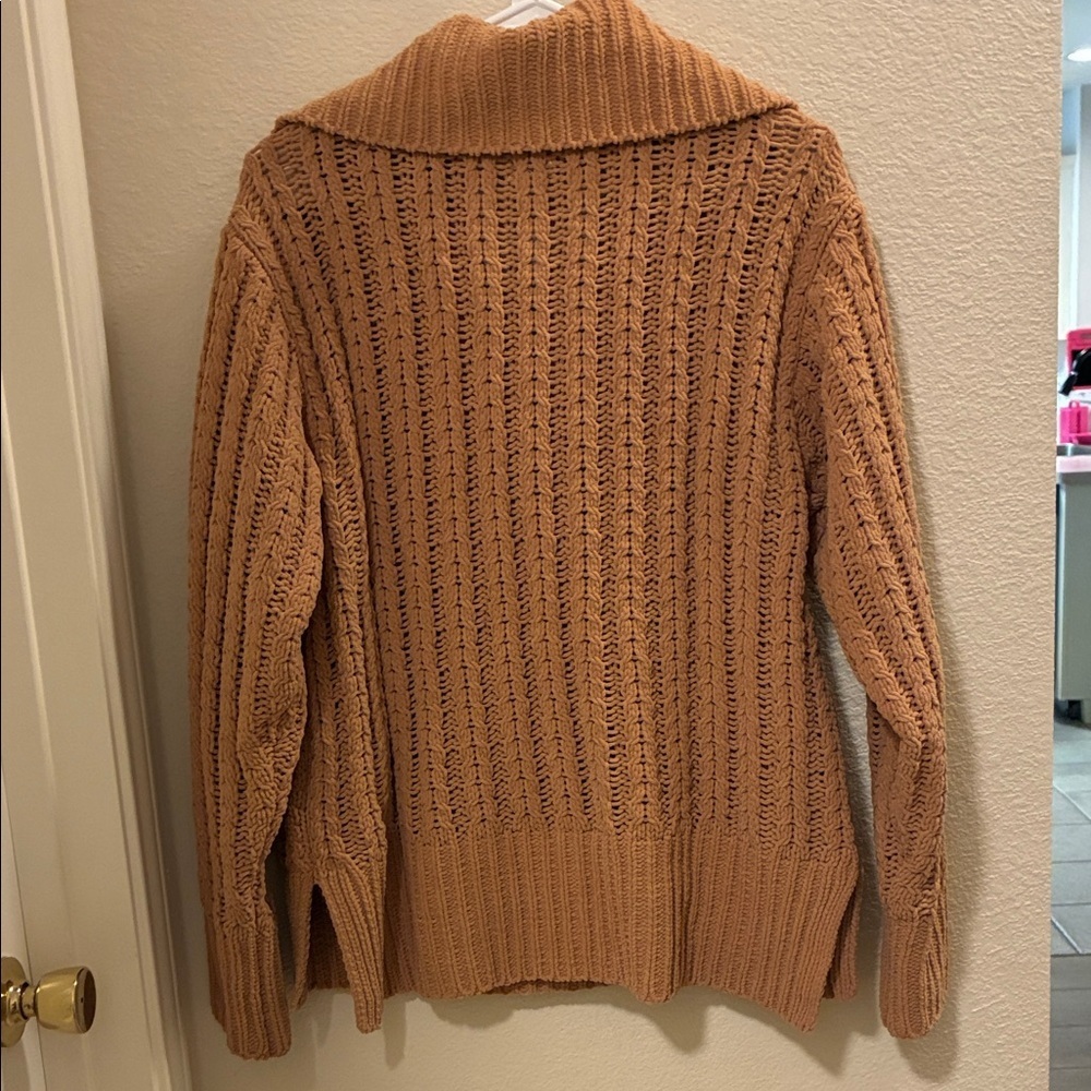Aerie Tan Cowl Neck Sweater like new 🆕 - Picture 6 of 6